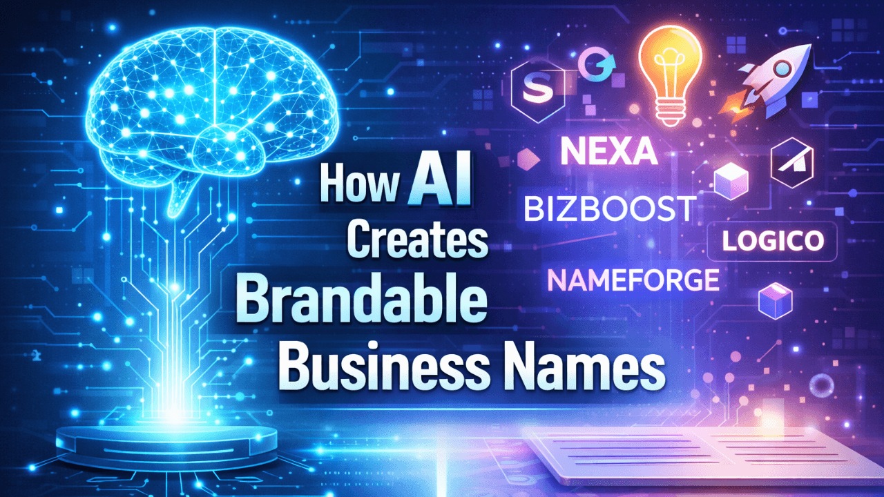 How AI Creates Brandable Business Names That Convert Customers