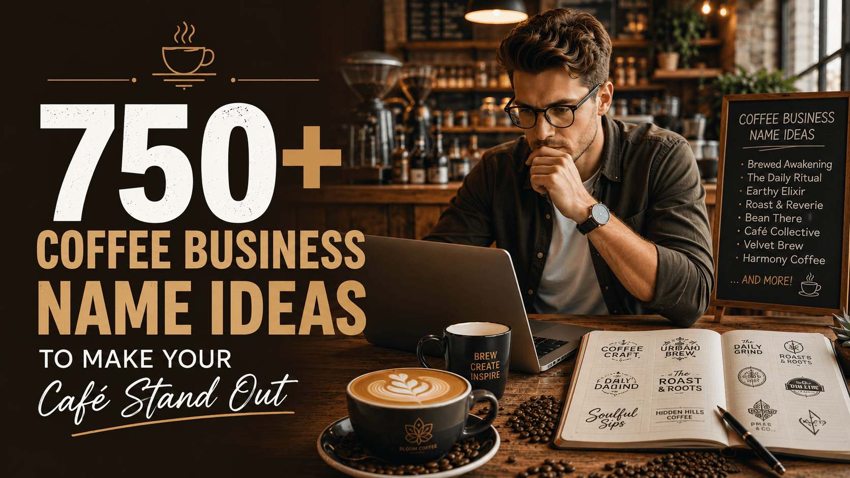 750+ Coffee Business Name Ideas to Make Your Café Stand Out