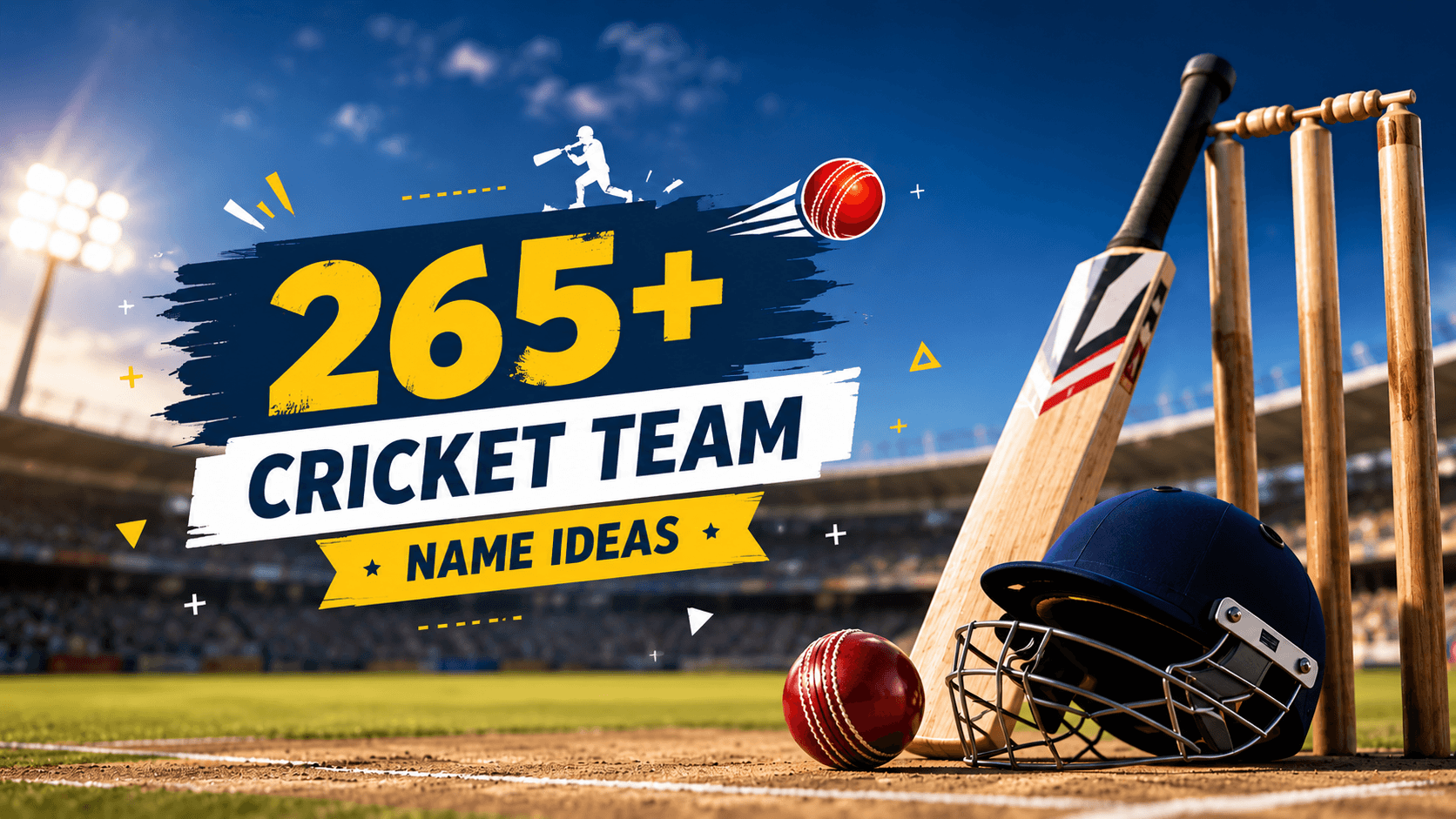 265+ Cricket Team Name Ideas for Clubs, Leagues & Friends