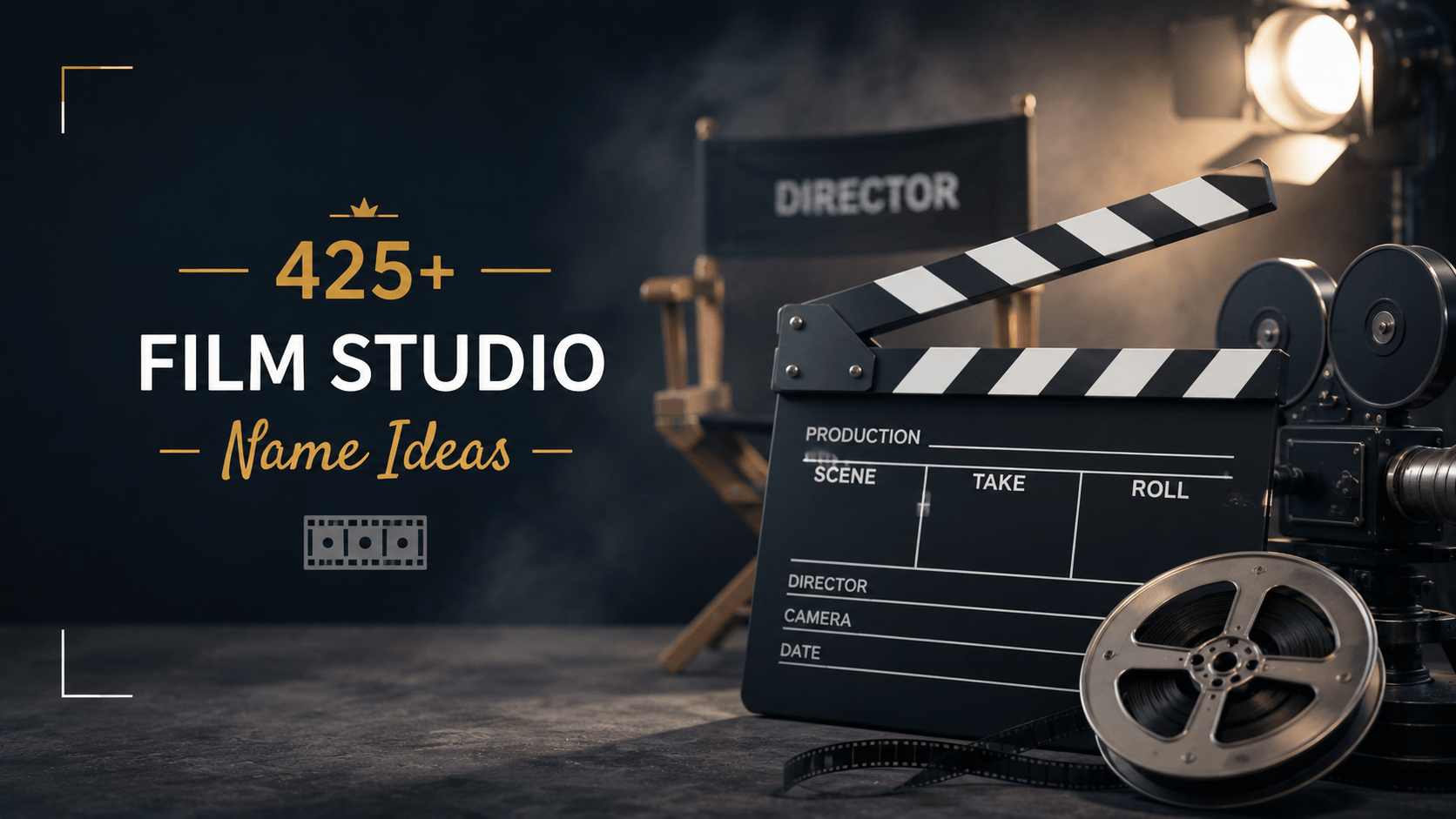 425+ Film Studio Name Ideas for Modern Production Companies