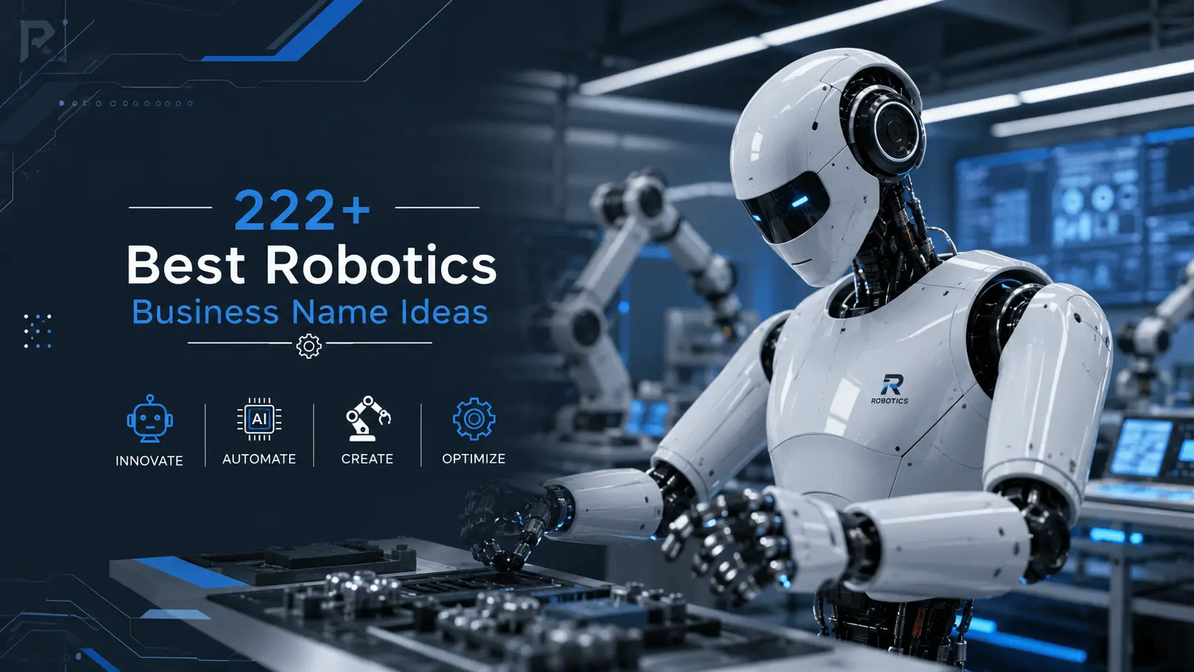 222+ Best Robotics Business Name Ideas for AI, Tech Startups