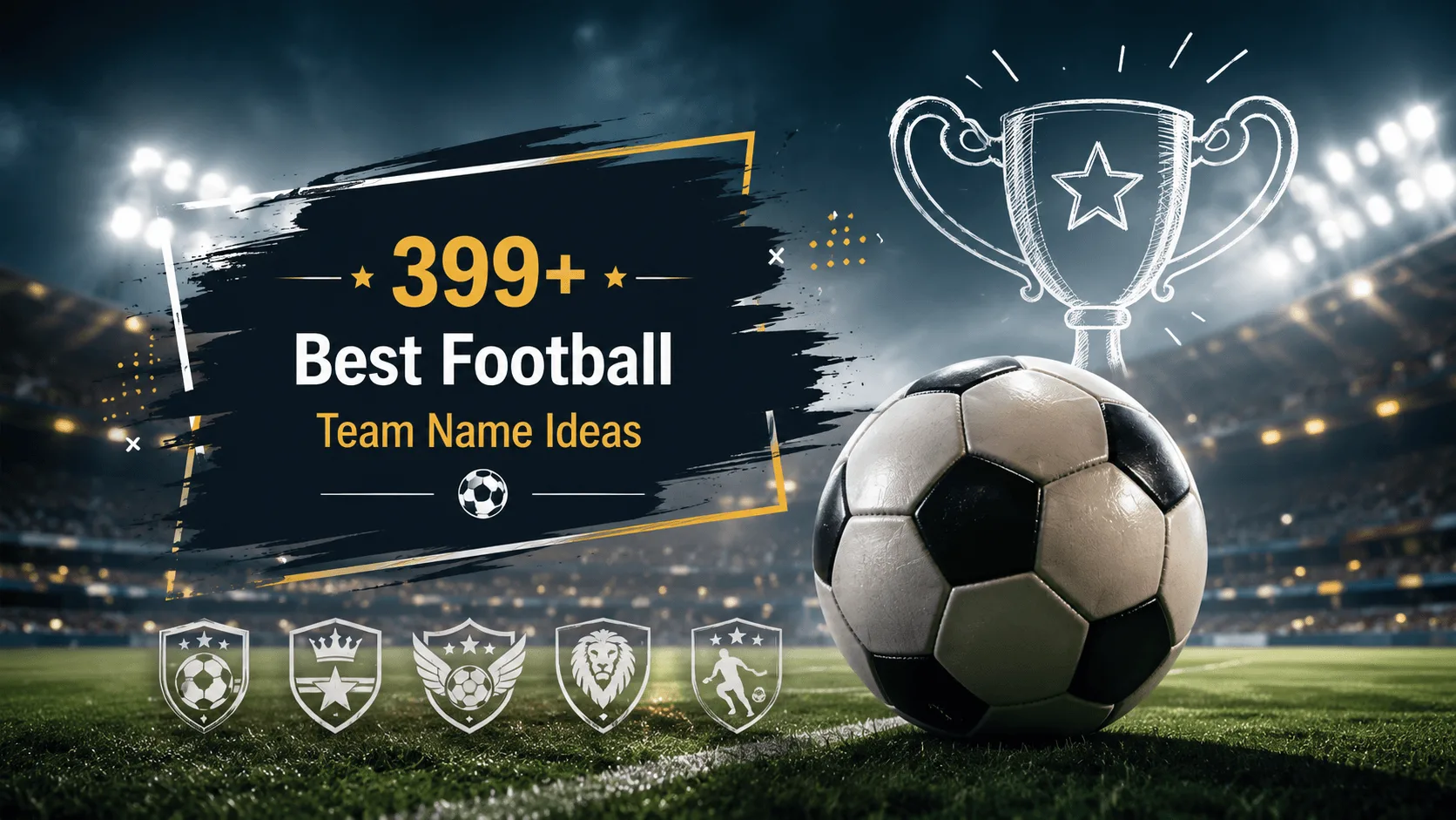 399+ Best Football Team Name Ideas for Every League & Squad