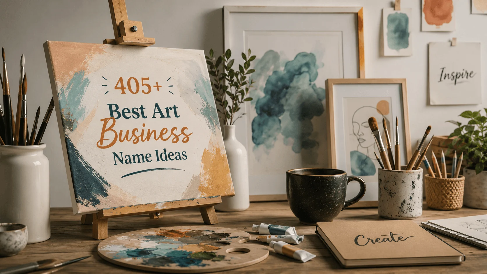 405+ Best Art Business Name Ideas for Artists & Studios
