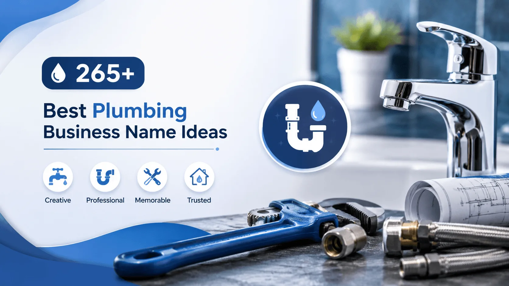 265+ Best Plumbing Business Name Ideas for New Companies