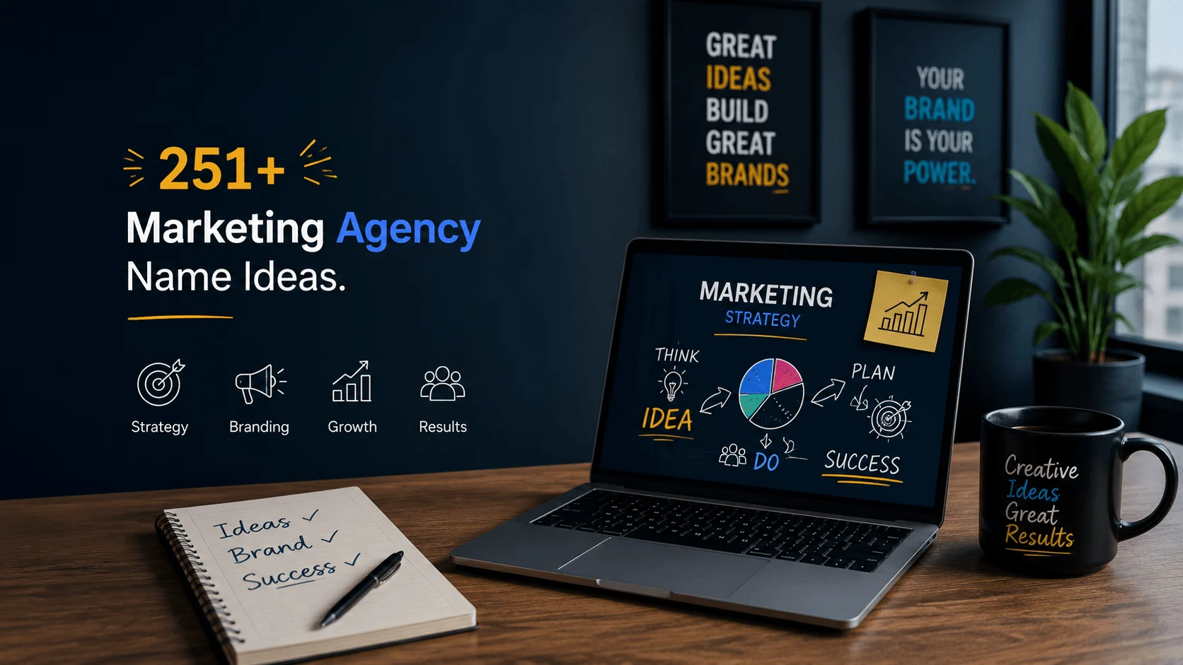 251+ Marketing Agency Name Ideas to Build a Powerful Brand