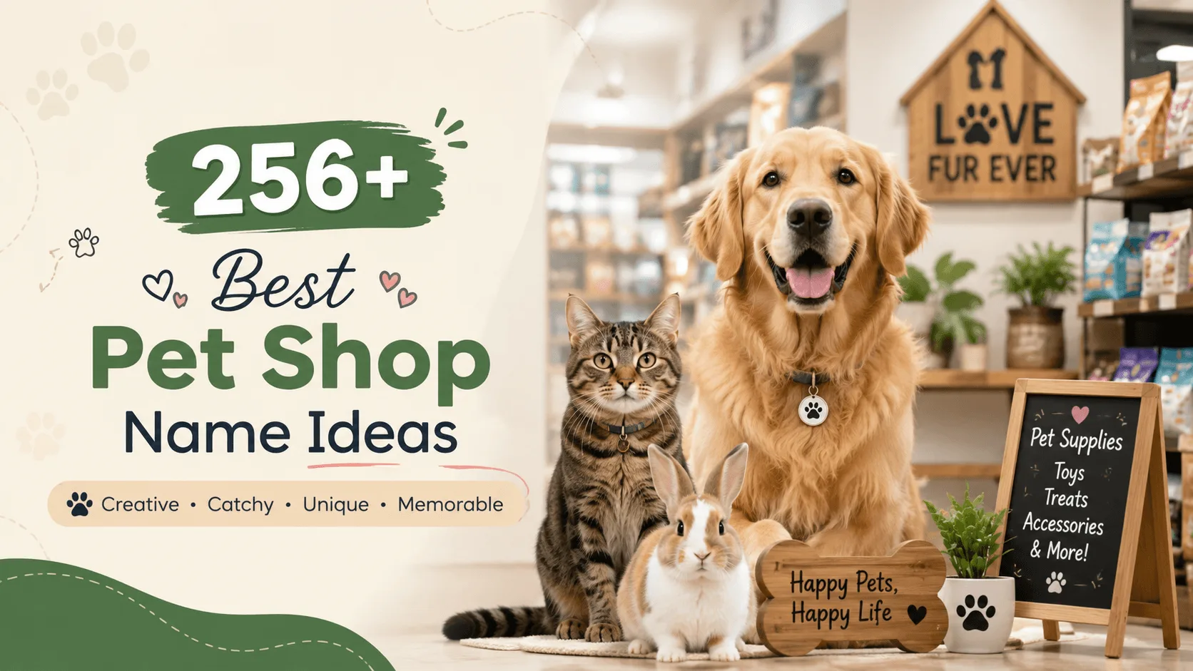 256+ Best Pet Shop Name Ideas for New Pet Businesses