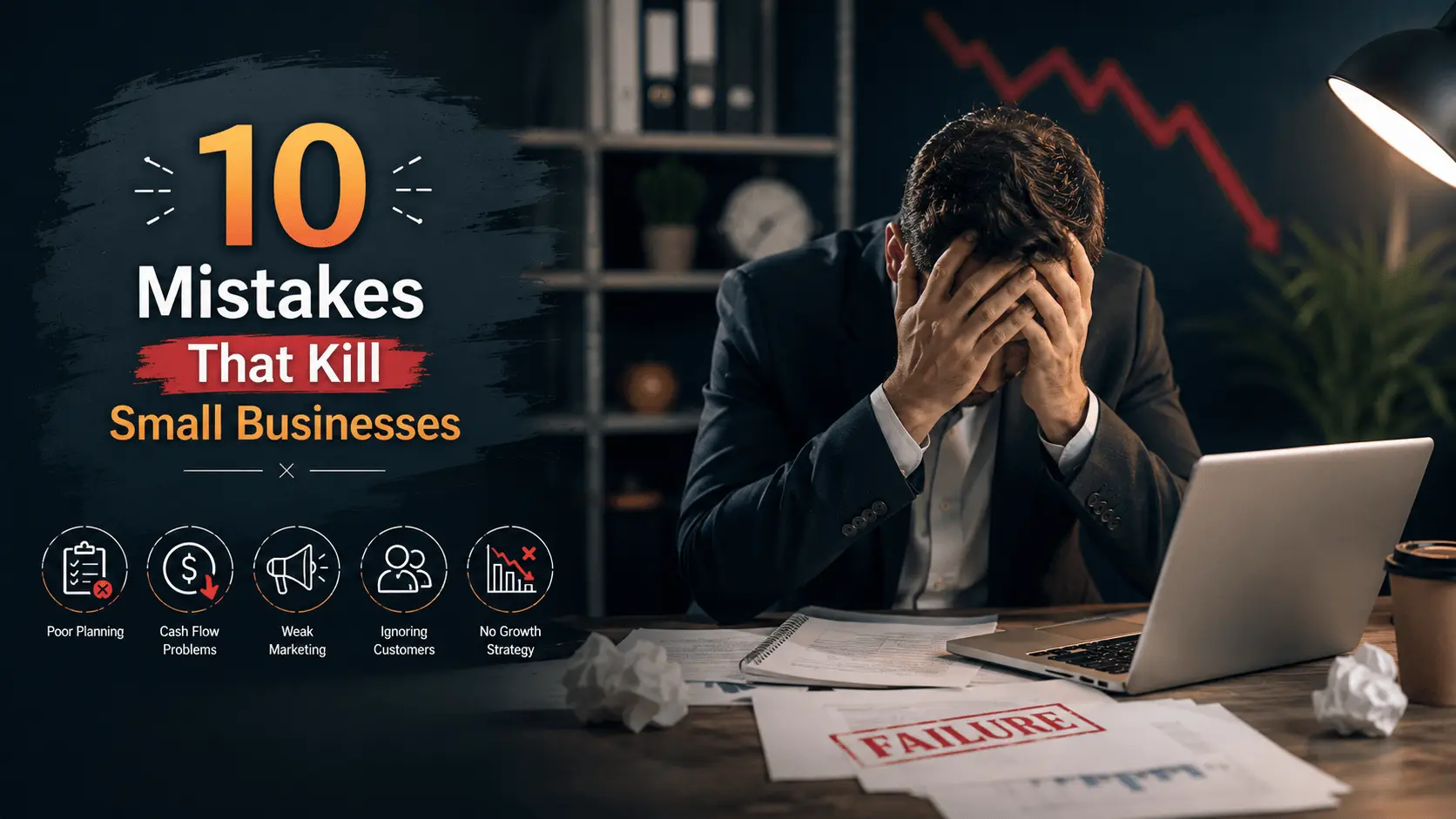10 Mistakes That Kill Small Businesses: How to Avoid Them