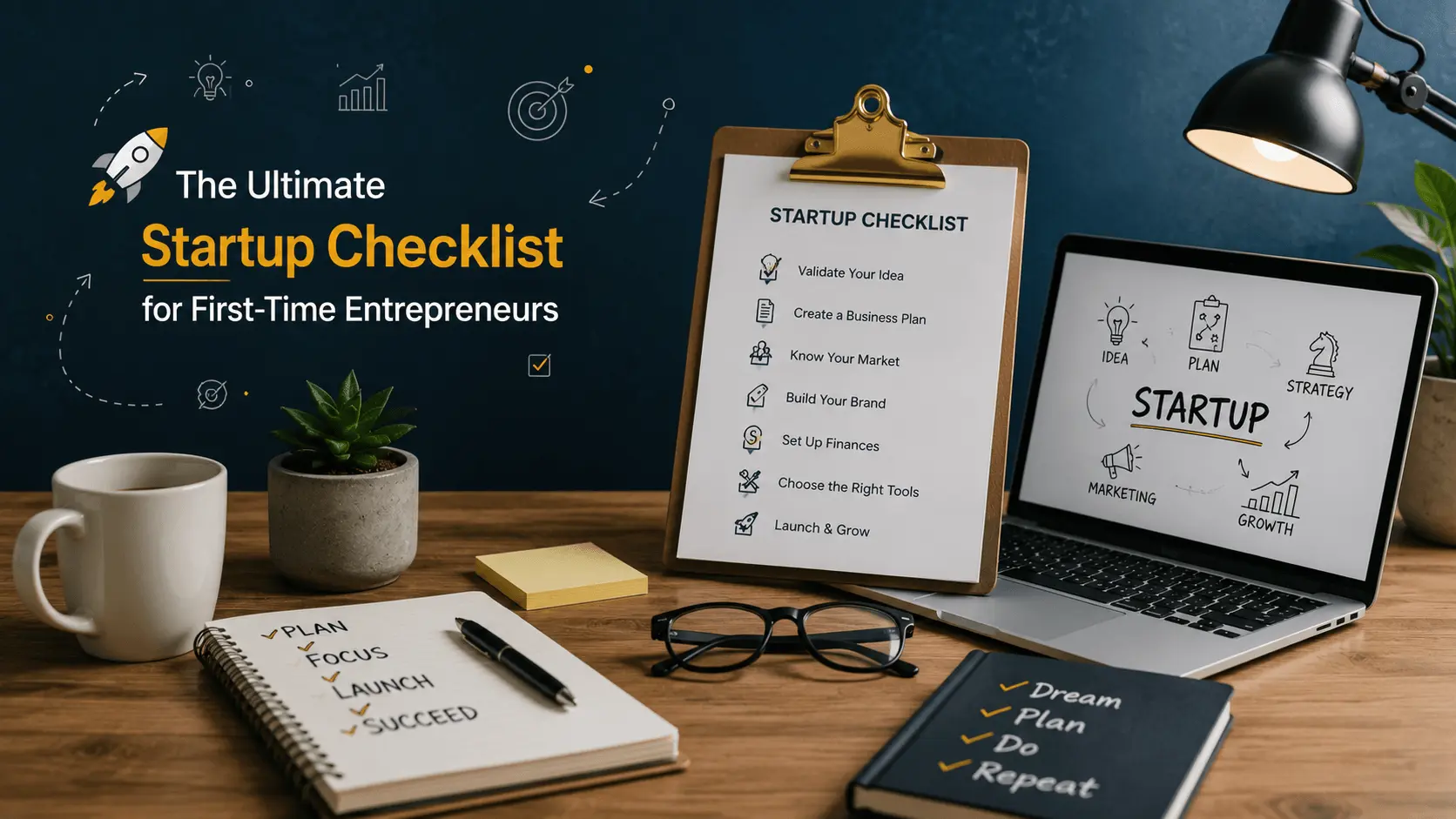 The Ultimate Startup Checklist for First-Time Entrepreneurs