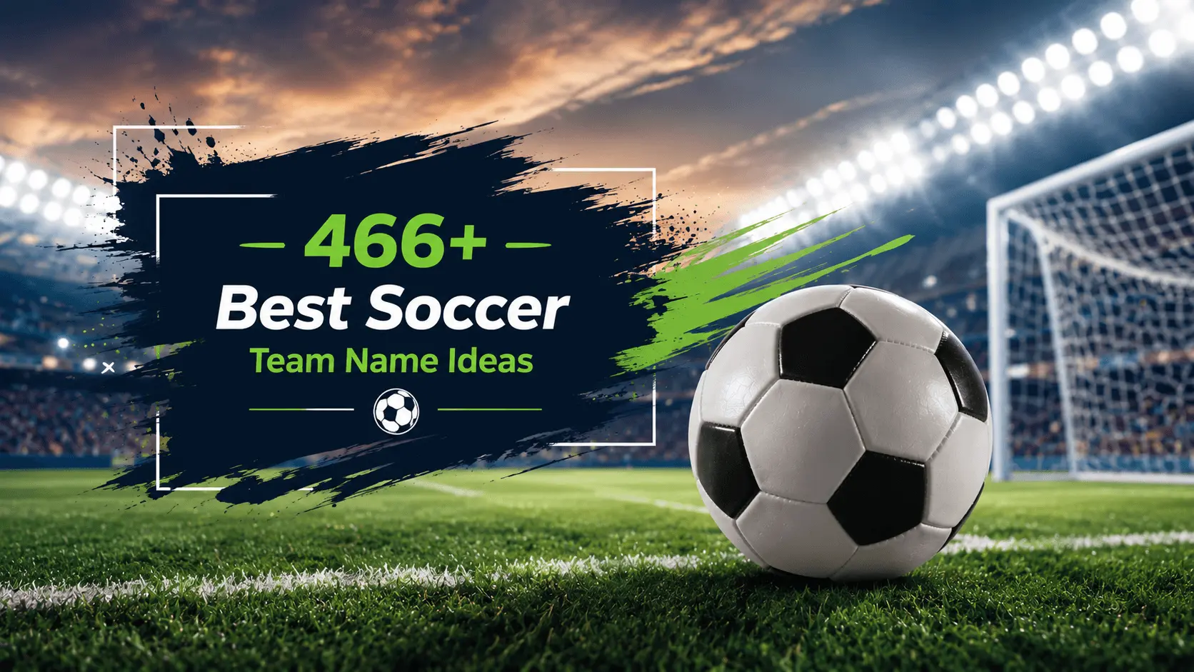 466+ Best Soccer Team Name Ideas for Clubs and Leagues
