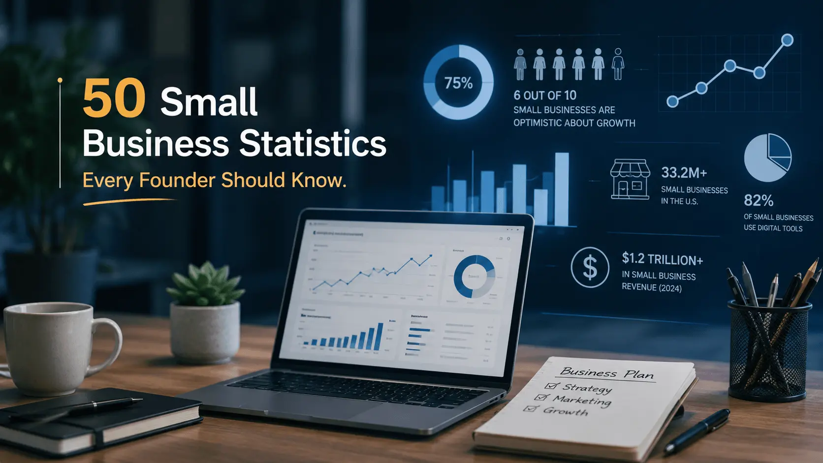 50 Small Business Statistics Every Founder Should Know