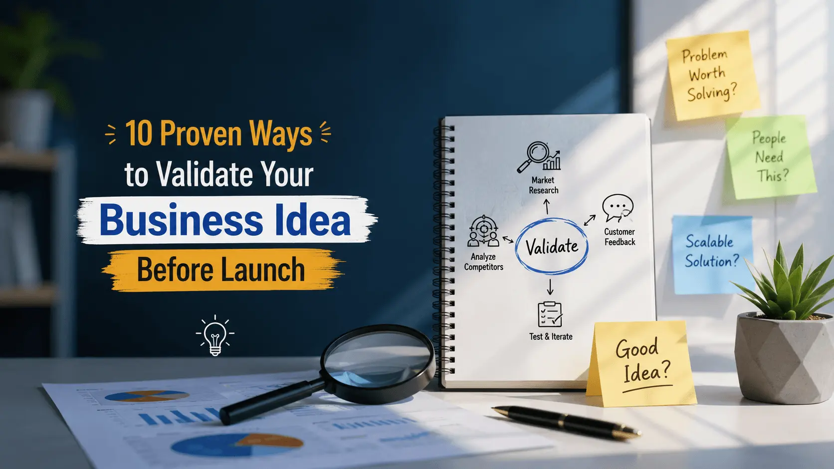 10 Proven Ways to Validate Your Business Idea Before Launch