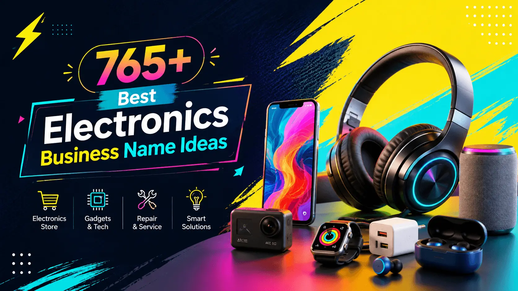 765+ Best Electronics Business Name Ideas for Modern Brands