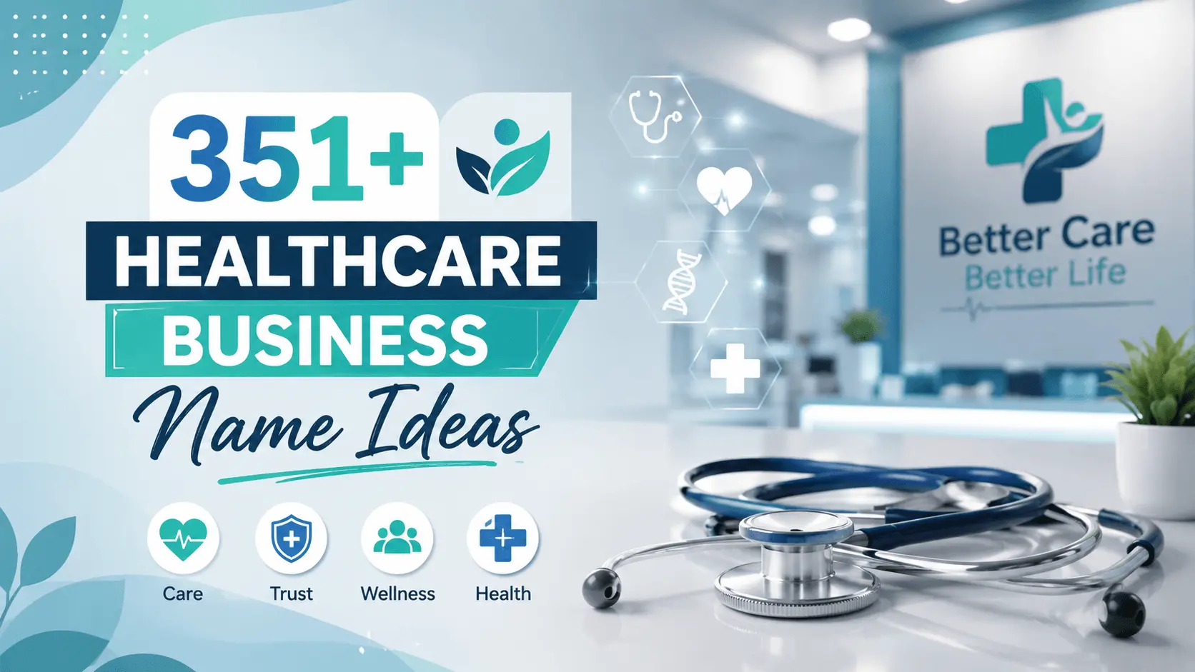 351+ Healthcare Business Name Ideas for Clinics & Startups