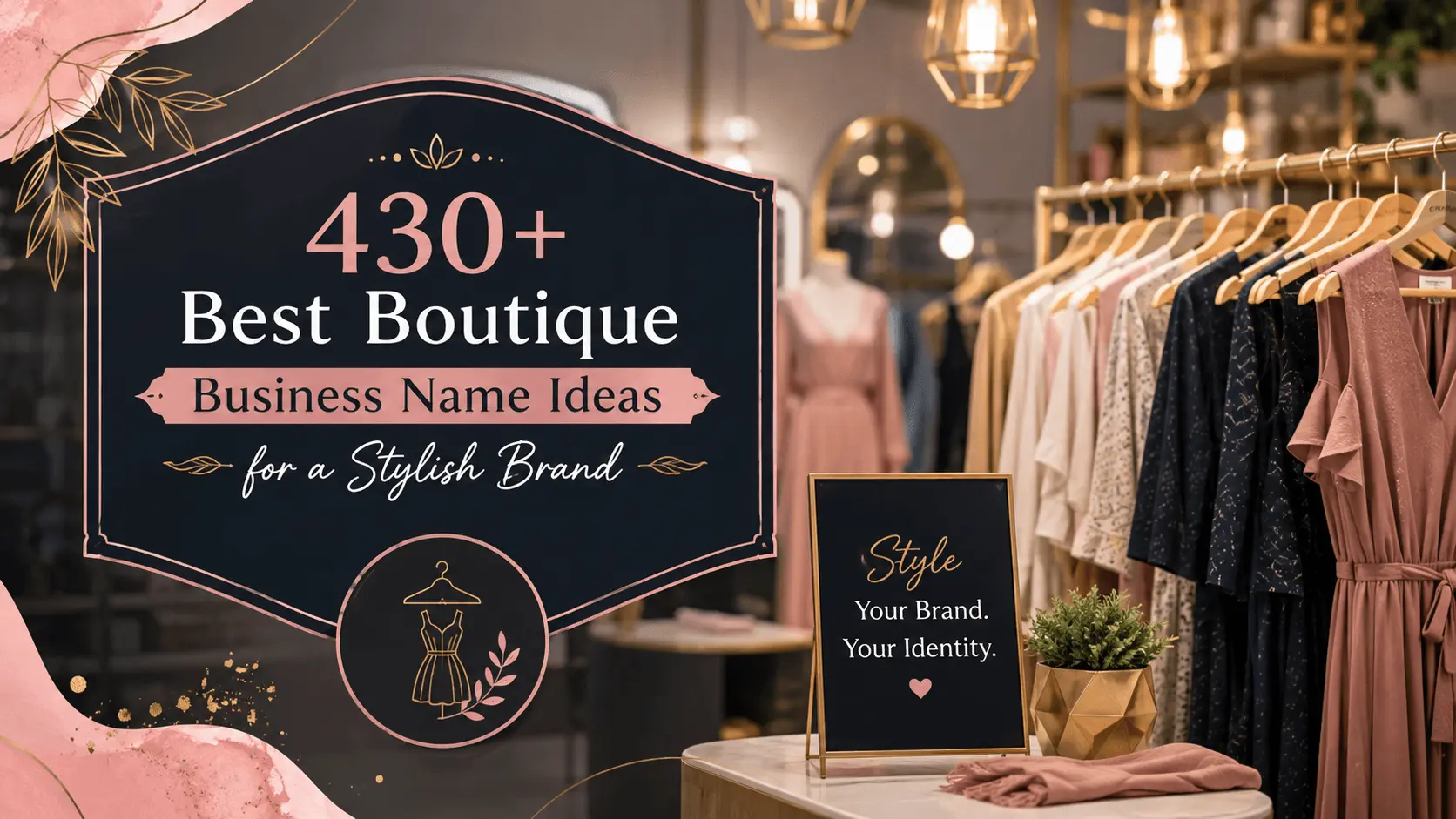 430+ Best Boutique Business Name Ideas for a Stylish Brand