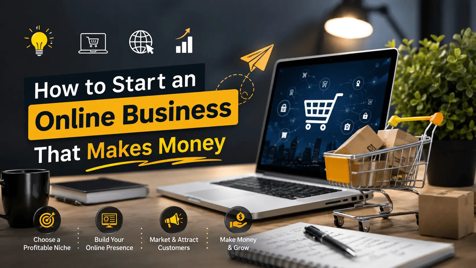 How to Start an Online Business That Makes Money