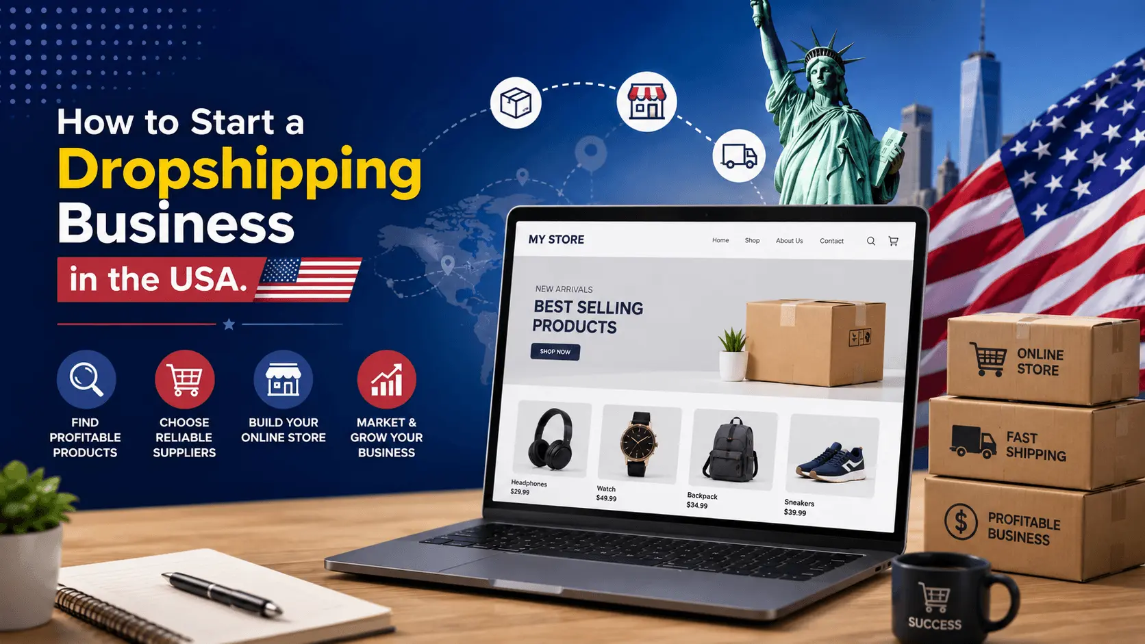 How to Start a Dropshipping Business in the USA