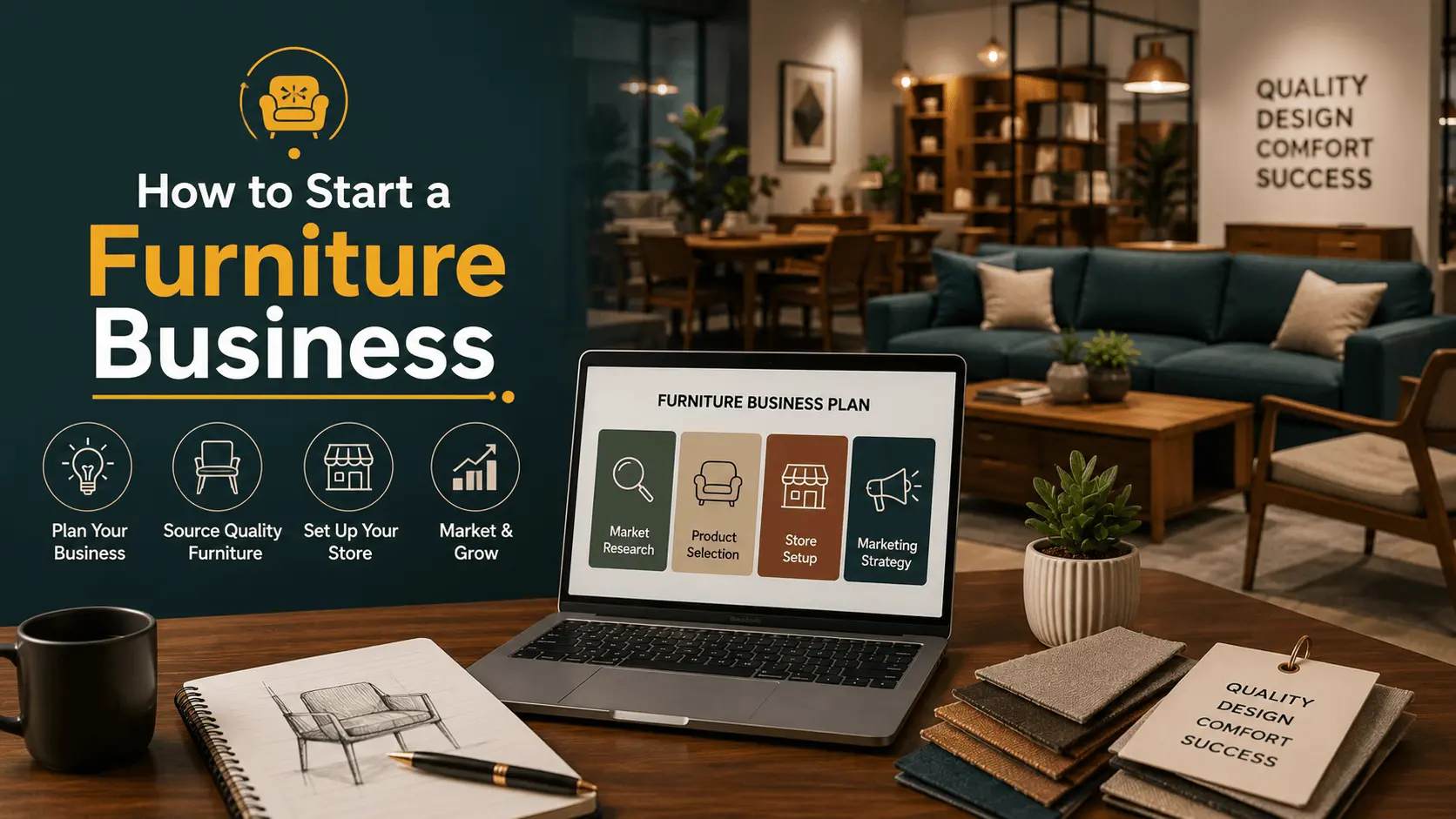 How to Start a Furniture Business: Complete Beginner’s Guide