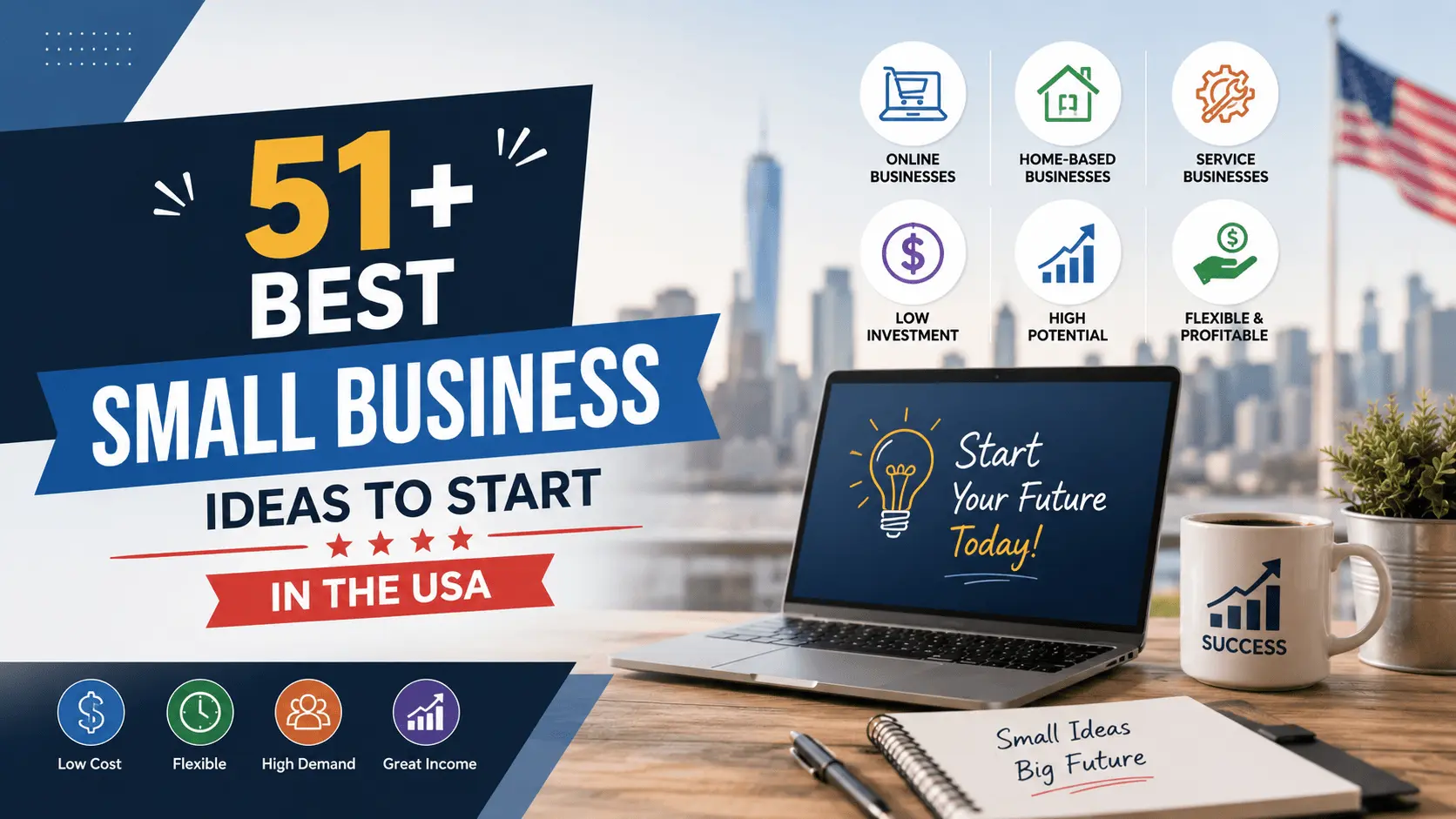 51+ Best Small Business Ideas to Start in the USA