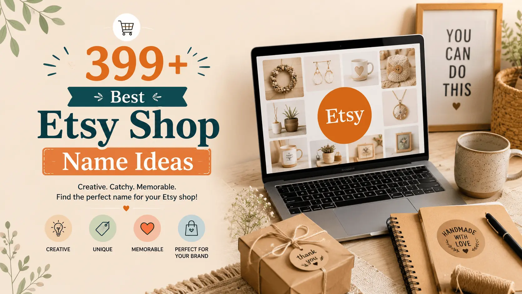 399+ Best Etsy Shop Name Ideas for Your Online Business
